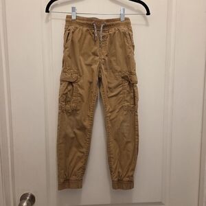 OSHKOSH B'GOSH size 7 kid's boy's girl's brown pant slacks bottoms pull on